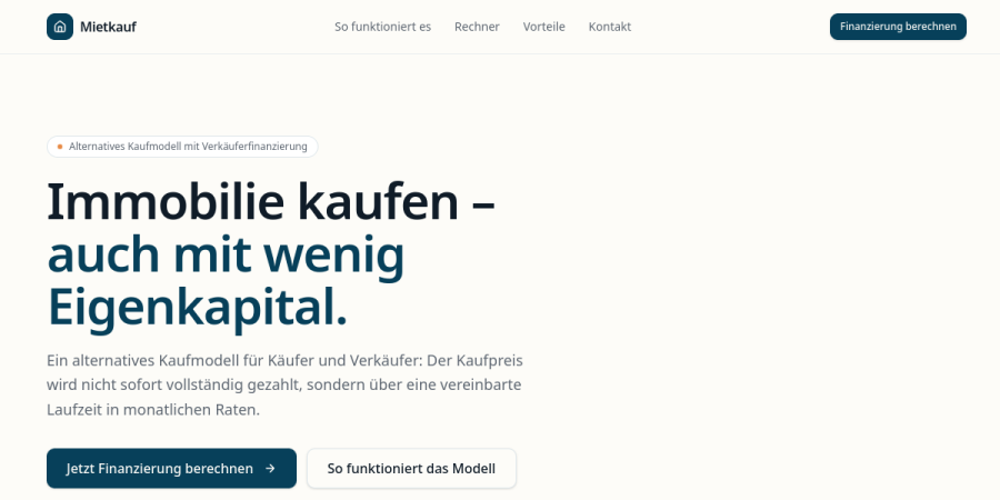 Fund-Backed Rent-to-Own Vorschau